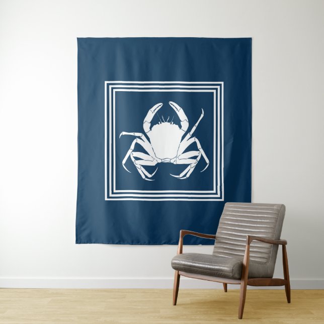 Aquatic design tapestry (In Situ)