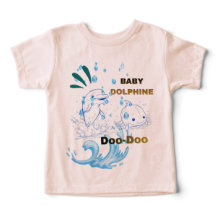 Aquatic Dolphin Illustration