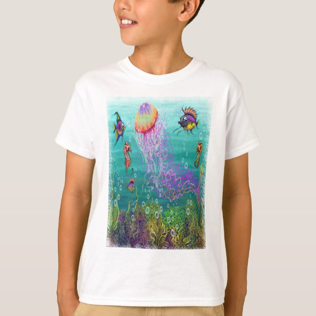 Aquatic Fantasy T-Shirt (Front)