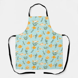 Aquatic Fishes Apron