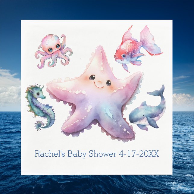 Aquatic Friends Napkin (Creator Uploaded)