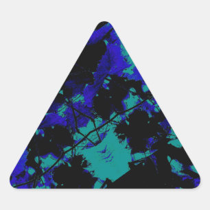 Aquatic Matter Triangle Sticker