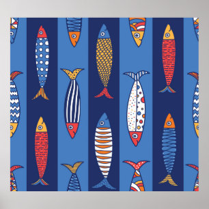Aquatic Playtime: Kids' Fish Fantasy Poster