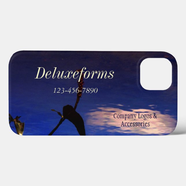 Aquatic Silhouette Cloud  Case-Mate iPhone Case (Back (Horizontal))