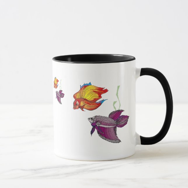 Aquatic Sparring Duo Mug (Right)