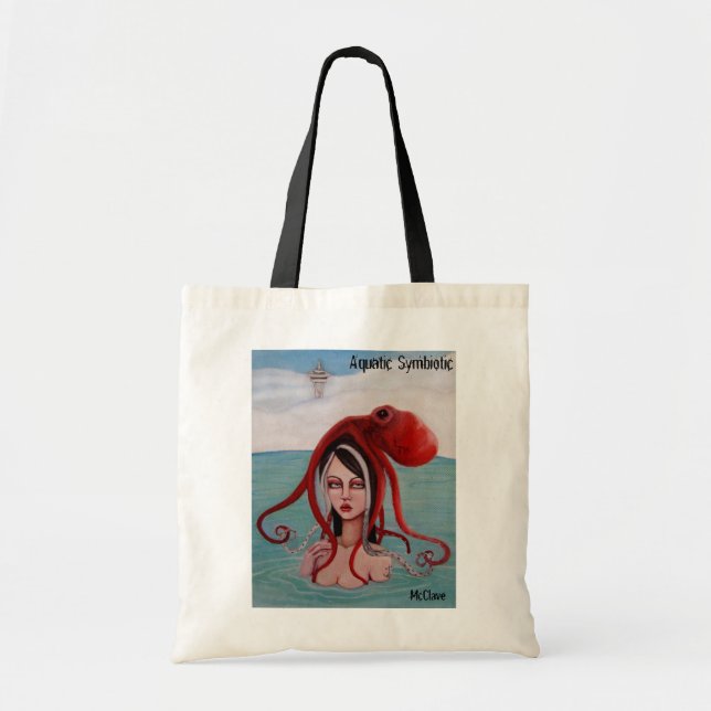 Aquatic Symbiotic Tote Bag (Front)