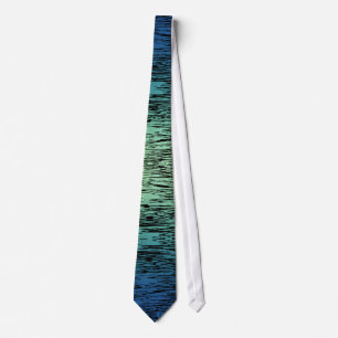 Aquatic Tiger Tie