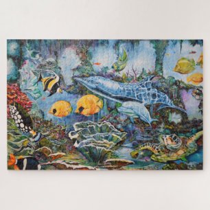 Aquatic Tropical Fish Jigsaw Puzzle