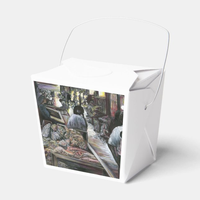 Aquatic, yet kissed with Desert Wind, Jerusalem Favor Box (Front Side)