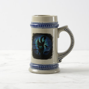 Aquaticat - Surreal Cat in Deep Ocean Fantasy Beer Stein