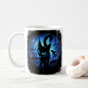 Aquaticat - Surreal Cat in Deep Ocean Fantasy Coffee Mug
