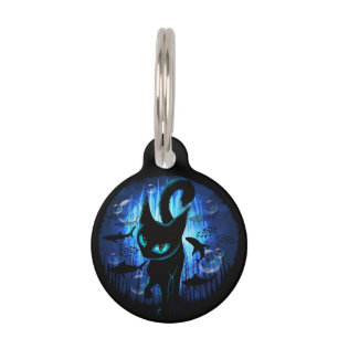 Aquaticat - Surreal Cat in Deep Ocean Fantasy Pet Tag