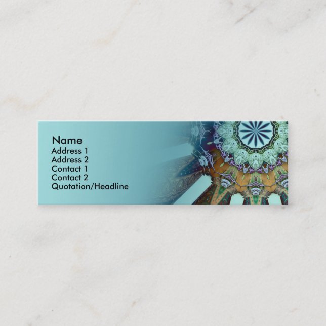 AquaTribe Profile Card (Front)