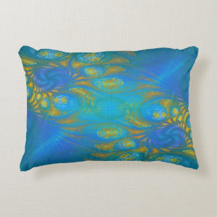 AquaWave Decorative Pillow