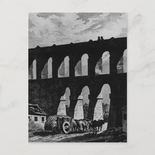 Aqueduct at Rio Postcard (Front)