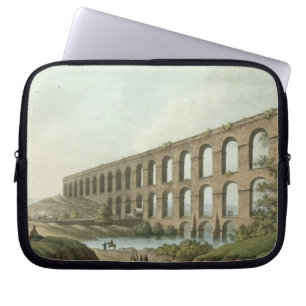 Aqueduct near Belgrade, Serbia, plate 6 from 'View Laptop Sleeve