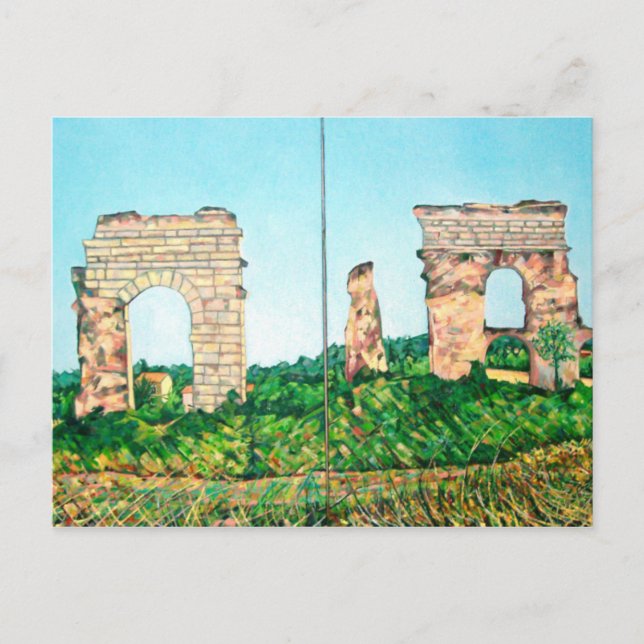 Aqueduct Park View Postcard (Front)