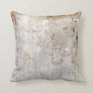 Aqueous rust (sun) throw pillow
