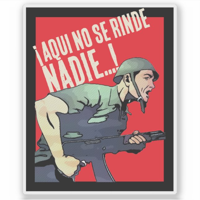 AQUI NO SE RINDE NADIE! (Front)