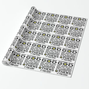 Aquinas Quote - Determine What God Has Given You Wrapping Paper