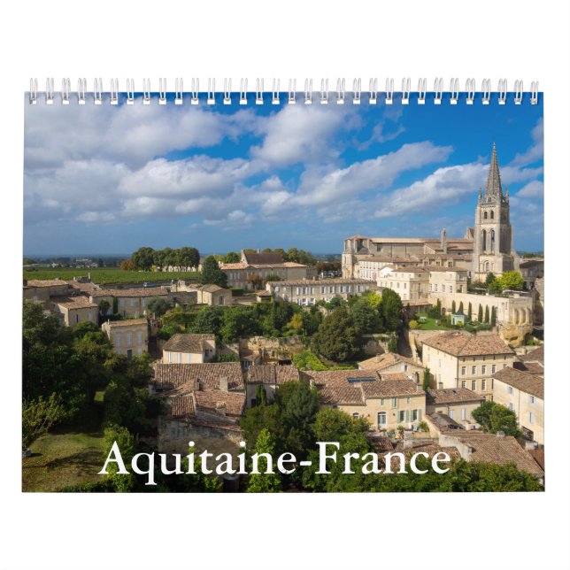Aquitaine-France Calendar (Cover)