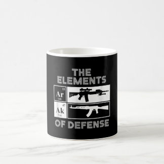 AR15 AK47 Elements of Defence Periodic Table Coffee Mug