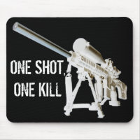 AR15 Mouse Pad- One shot, one kill