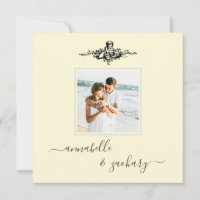 * AR6 Cherub Rings QR PHOTO RSVP Wedding