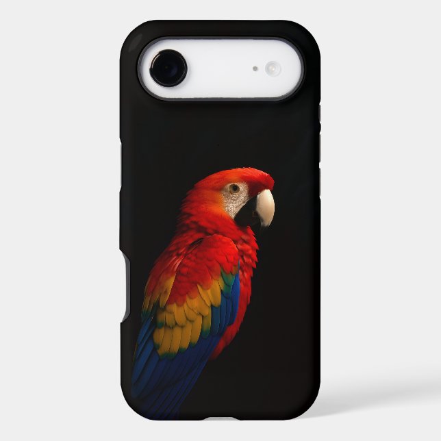 Ara rouge 4 Luxe iPhone 17 Air, Perroquet écarlate (Verso)