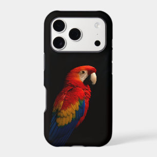Ara rouge 4 Luxe iPhone 17 Pro, Perroquet Écarlate