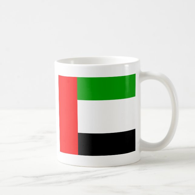Arab Emirates High quality Flag Coffee Mug (Right)