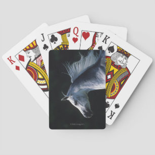 Arab Horse Headshot 2 Playing Cards
