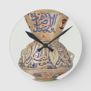 Arab Lamp, plate VIII from a late 19th century alb Round Clock