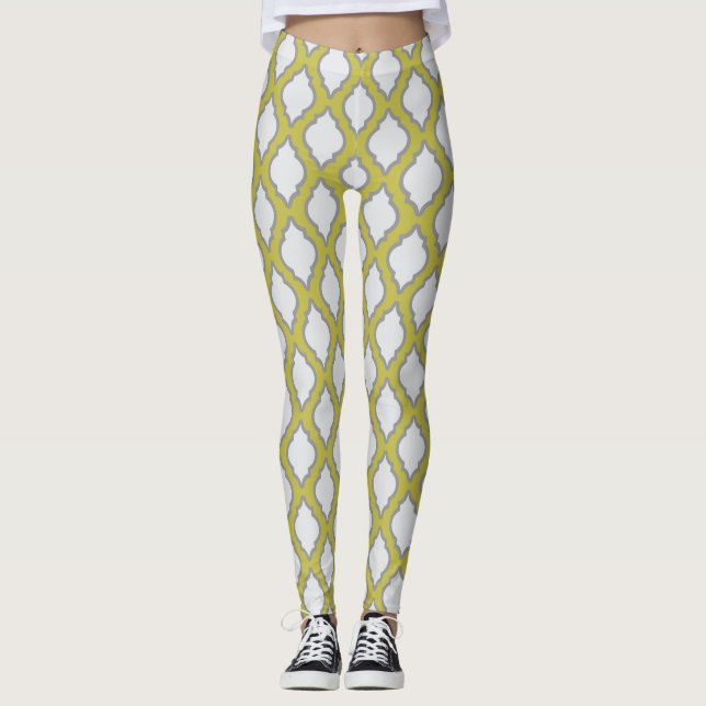 Arab Style Pattern Leggings (Front)