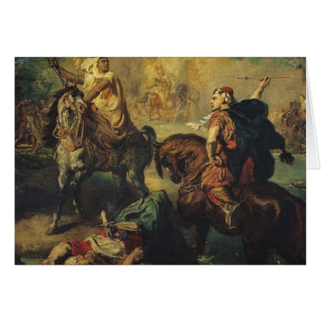 Arab Tribal Chiefs in Single Combat (Front Horizontal)