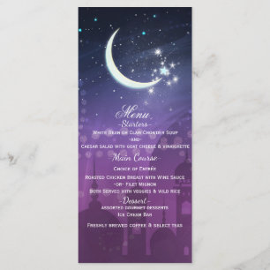 Arabe Nights Menu Marocain Violet Moonlight