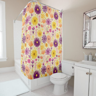 Arabella Cascading Modern Floral Pattern