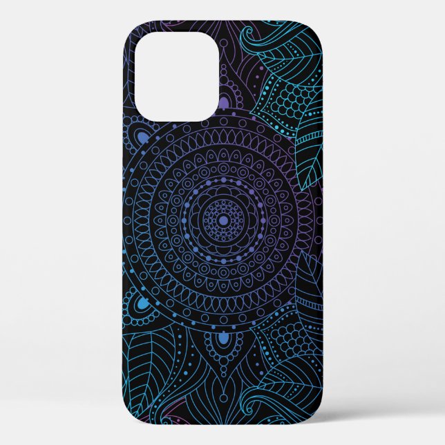 Arabesque Bliss: Oriental Mandala Magic Case-Mate iPhone Case (Back)