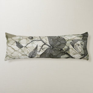 Arabesque Butterflies I Body Pillow