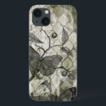Arabesque Butterflies I iPhone 13 Case<br><div class="desc">Butterflies & Insects</div>