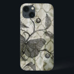 Arabesque Butterflies I iPhone 13 Case<br><div class="desc">Butterflies & Insects</div>