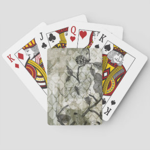 Arabesque Butterflies II Playing Cards
