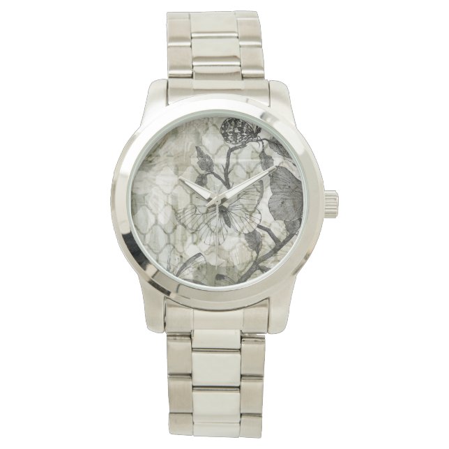 Arabesque Butterflies II Watch (Front)