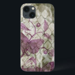 Arabesque Butterflies III iPhone 13 Case<br><div class="desc">Animals</div>