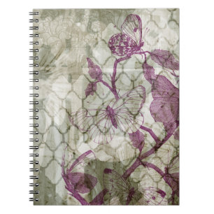 Arabesque Butterflies IV Notebook