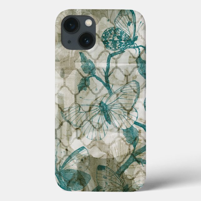 Arabesque Butterflies VI Case-Mate iPhone Case (Back)