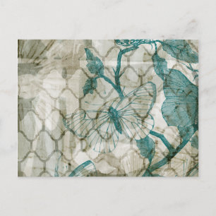 Arabesque Butterflies VI Postcard