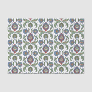 Arabesque floral pattern tissue paper