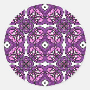 Arabesque Floral Sticker