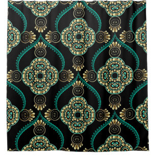 Arabesque Floral, Vintage Elegance Pattern.